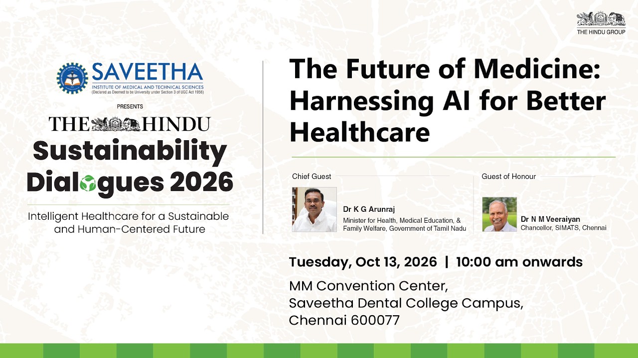 The Hindu Sustainability Dialogues 2026