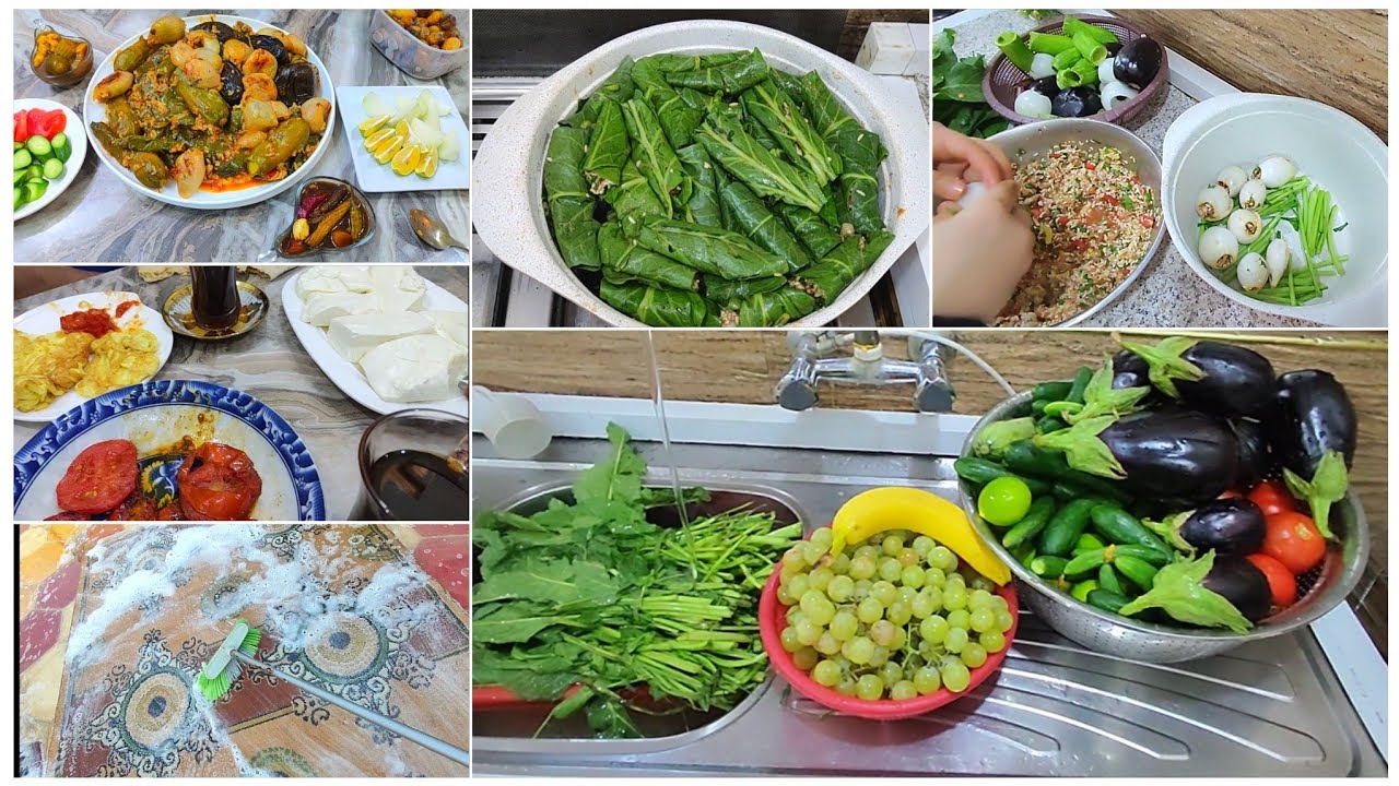 يومياتي/غسل وتعزيل المسواگ🍋🍅🍆الاجواء مال دولمه حامضه ولاچعه🤤فرشتو شتوي لوبعدكم🤔عمتي تعلمني بعركه🤦‍♀️