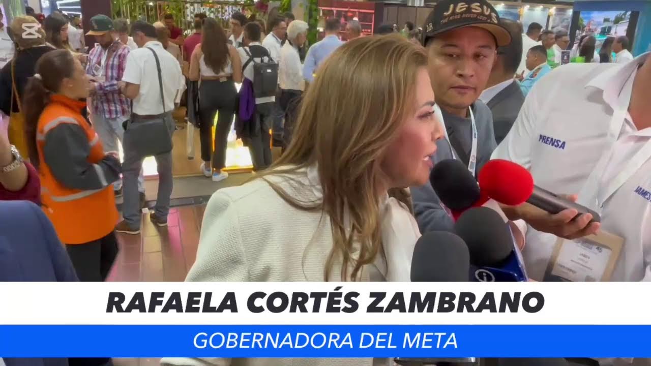 En #VIVO🔴 Gobernadora Rafaela Cortés hace presencia en ANATO 2026