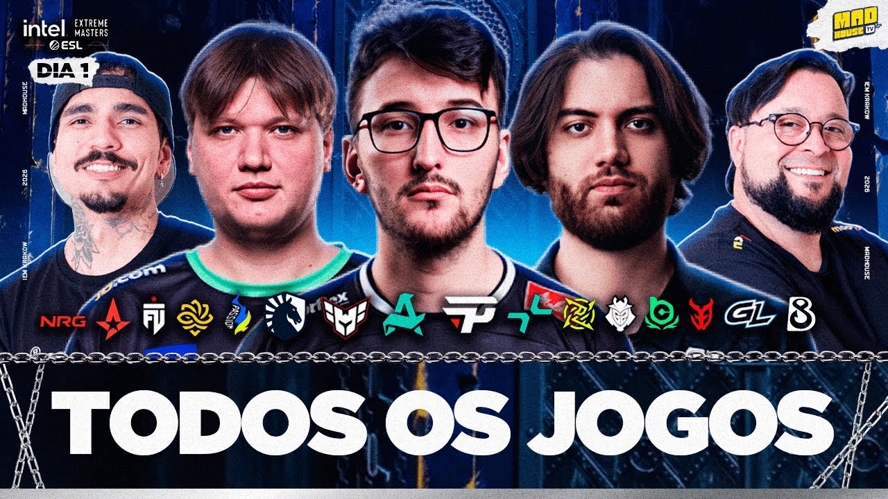 LEGACY X BC.GAME - IEM KRAKÓW 2026 STAGE 1 (DIA 01) - AO VIVO !jogoscs !social !mapas