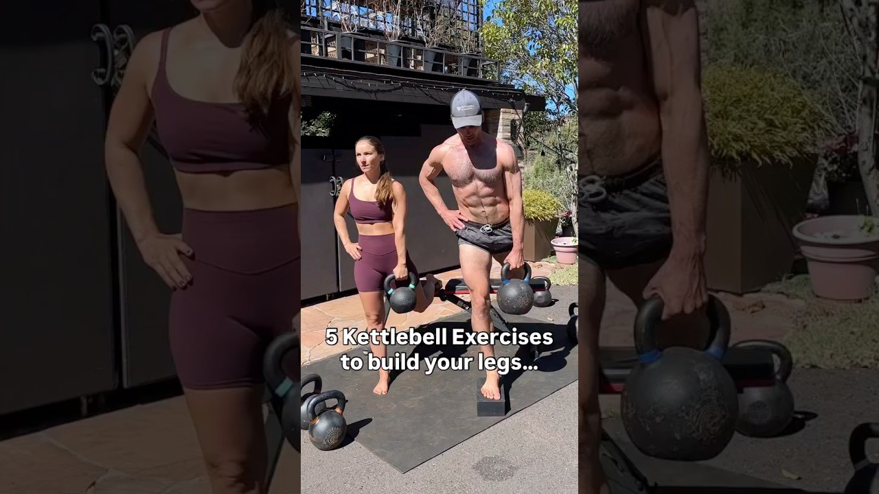5 Kettlebell Exercises to Build your Legs!