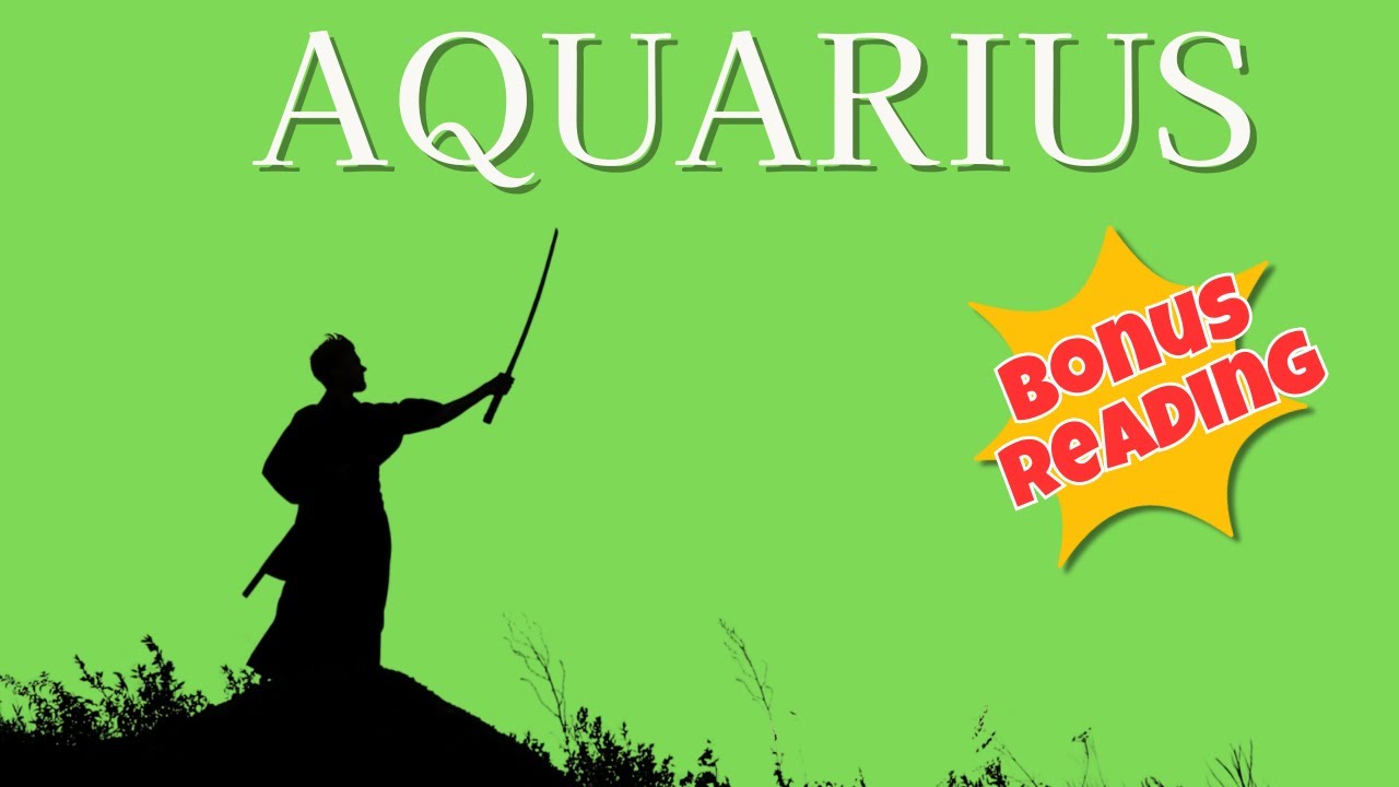 AQUARIUS. Your life is about to CHANGE in ways you WON'T BELIEVE!
