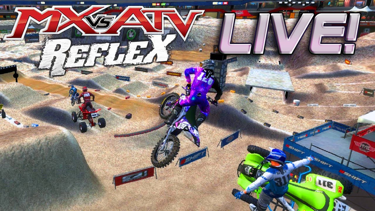 MX vs ATV Reflex Custom Tracks - LIVE