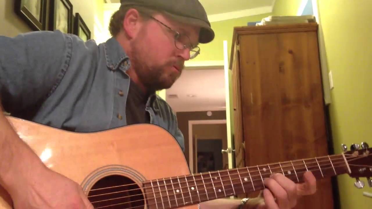 Ron Block and Sierra Hull play at my son's house after supper.