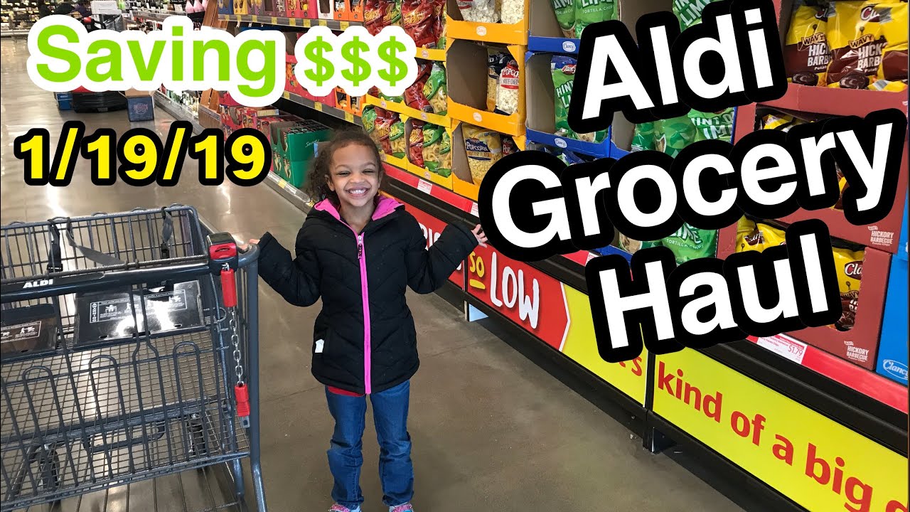 Aldi Grocery Shopping 1/19/19 - SHUTDOWN SAVING $$$