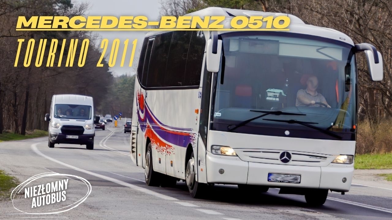 Mercedes-Benz O510 - POV -22C mrozu - Jazda zimą