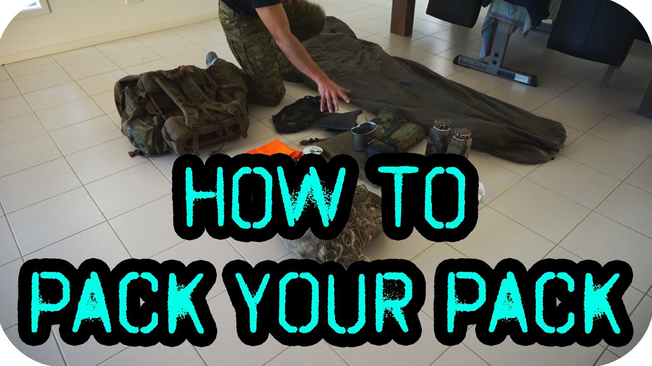 HOW TO: Pack your Alice Pack