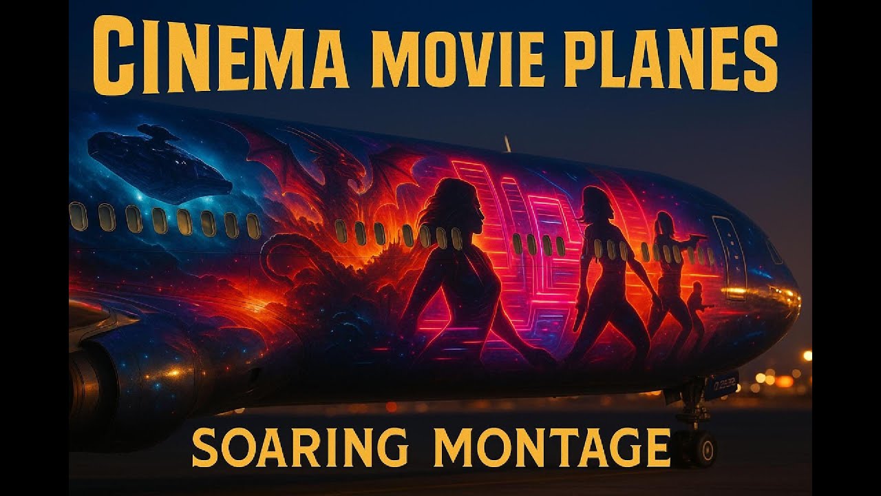 ✨ Cinema Movie Planes: Soaring Montage of Iconic Aircraft Paint Schemes-Eurythmic Neon🎶AI GENERATION