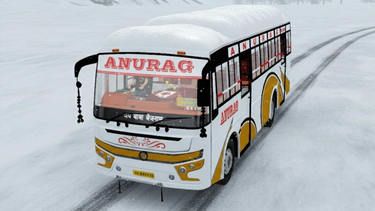 ||Anurag bus skin|| for ☆bus simulator indonesia ☆#Anurag #bussid #bus 