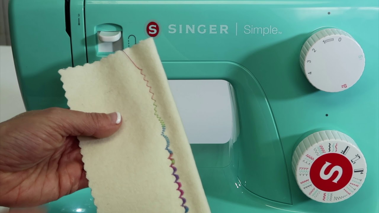 Singer Simple 3223 25 декоративных стежков