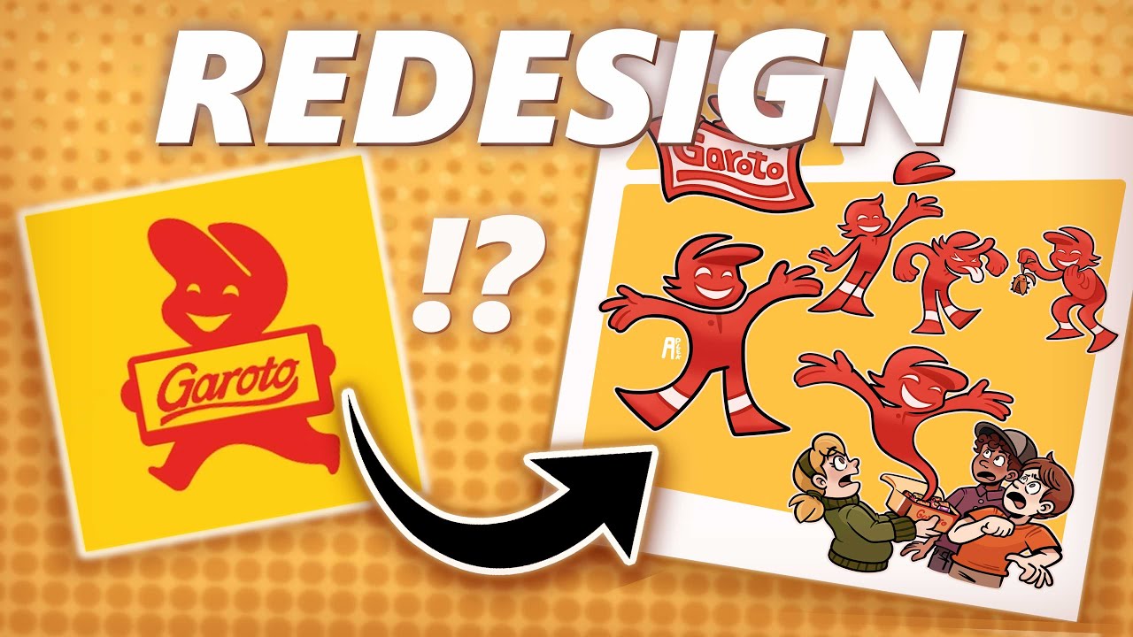 REDESIGN DE MASCOTES DE MARCAS (comentário & speedpaint, Lek Trek, Garoto, Leite Moça)