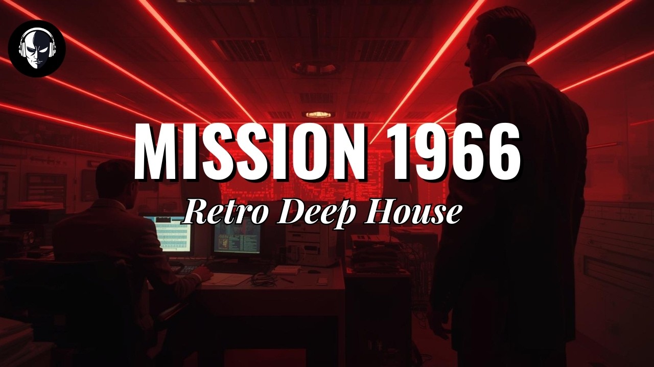 Mission Deep House 1966 | Analog Spy Tension – 30 Minutes
