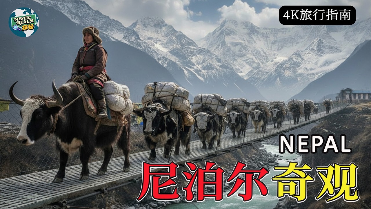 尼泊尔 | 世界看不见的喜马拉雅艰难生活 | 4K纪录片