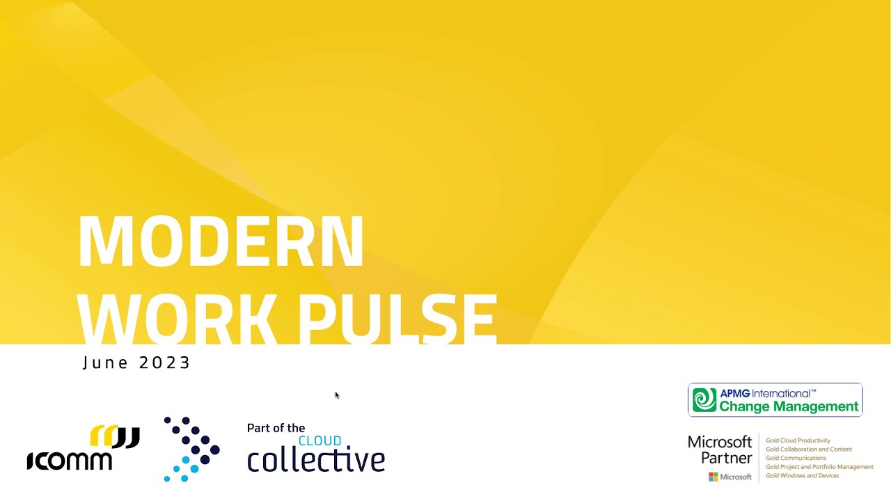 Modern Work Pulse -  June 2023
