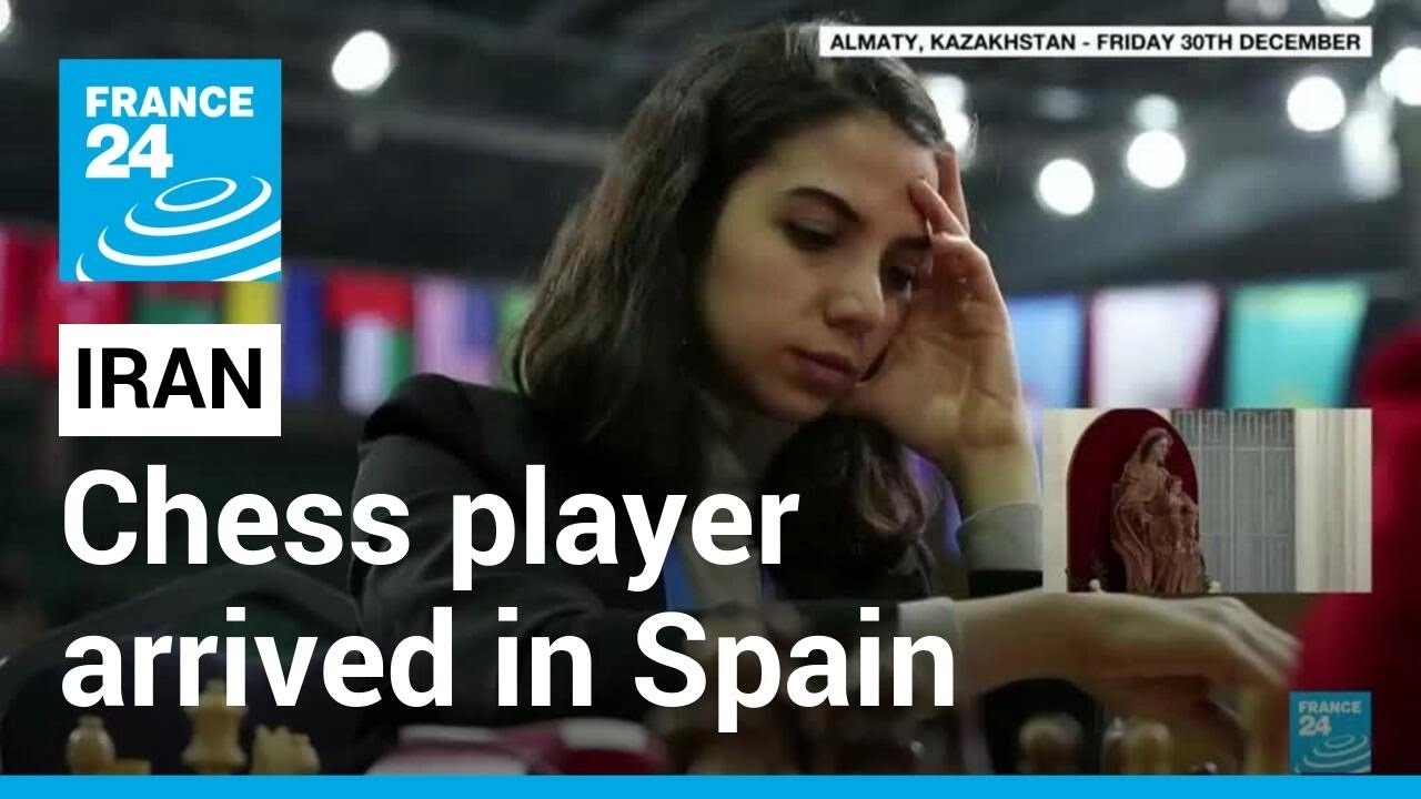 Iranian chess player was warned not to return to Iran after competing without hijab &bull; FRANCE 24