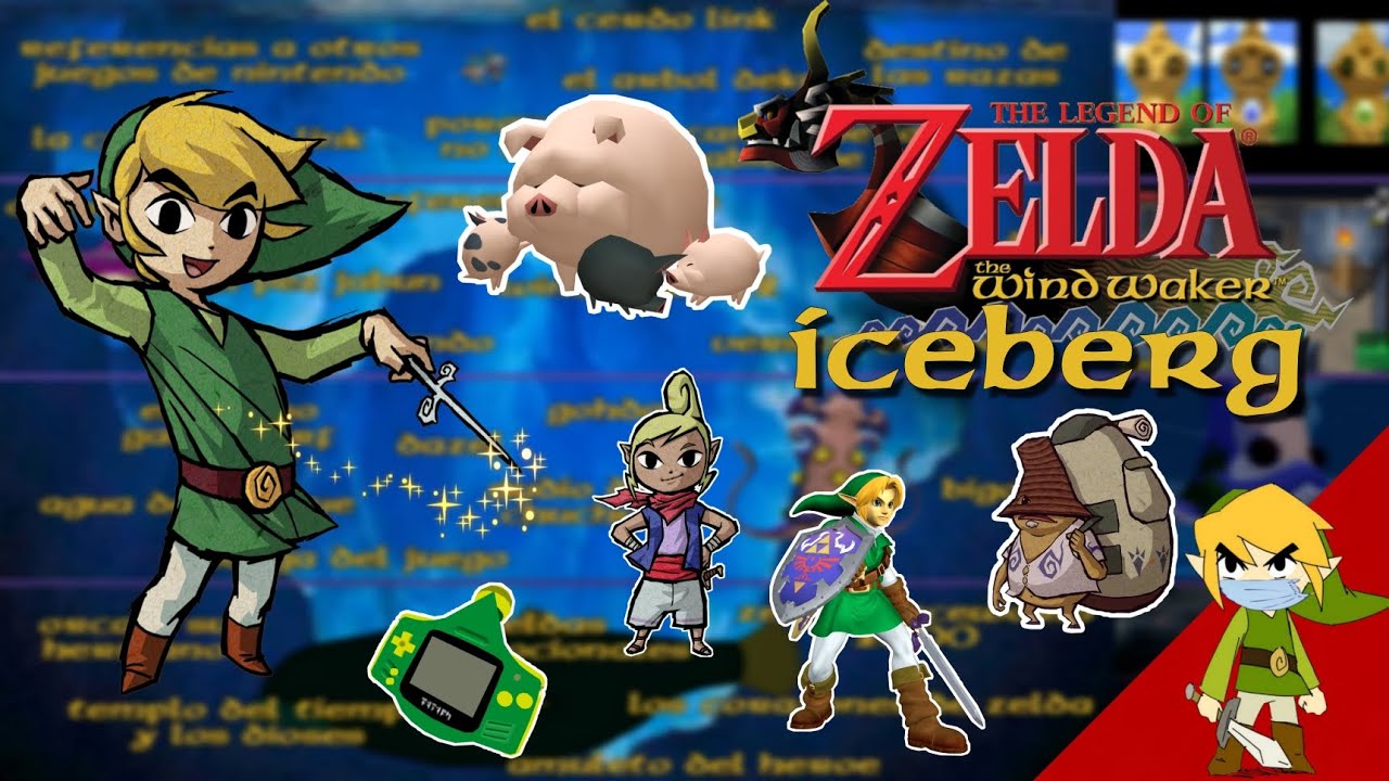 Iceberg de Zelda The Wind Waker | 20 Aniversario