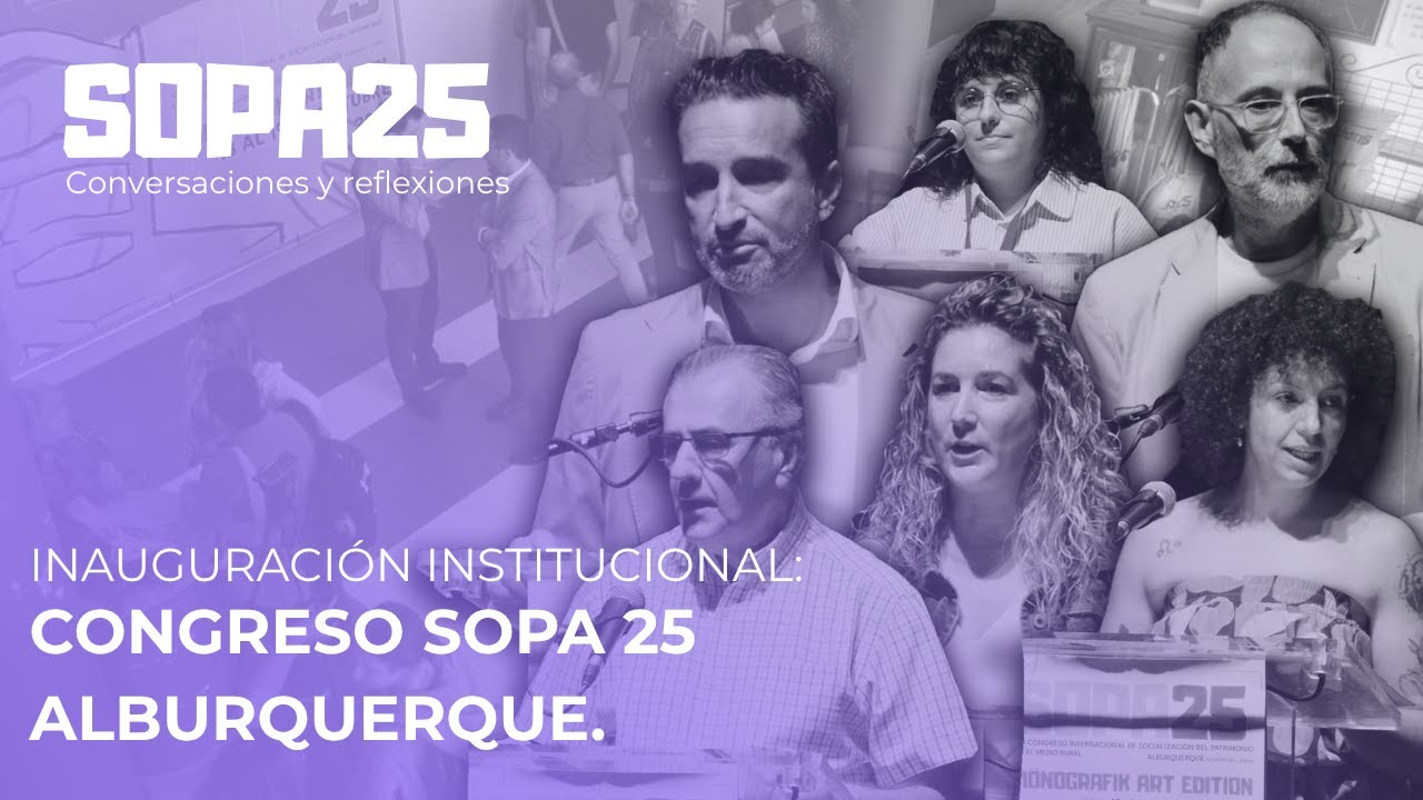 INAUGURACIÓN CONGRESO SOPA 25 ALBURQUERQUE