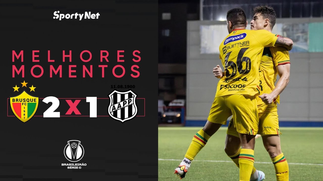 VITÓRIA GIGANTE E O SONHO DO ACESSO CONTINUA! Brusque 2 x 1 Ponte Preta - Melhores Momentos Série C