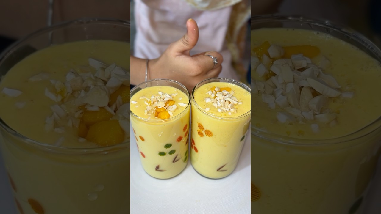 Healthy mango Lassi Recipe |