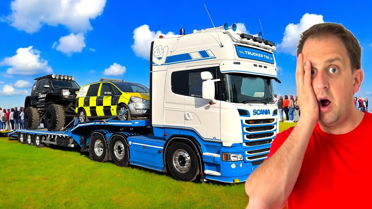 I TOOK A DVSA CAR TO LINCOLN TRUCKFEST 2025.. AND THIS HAPPENED! | 