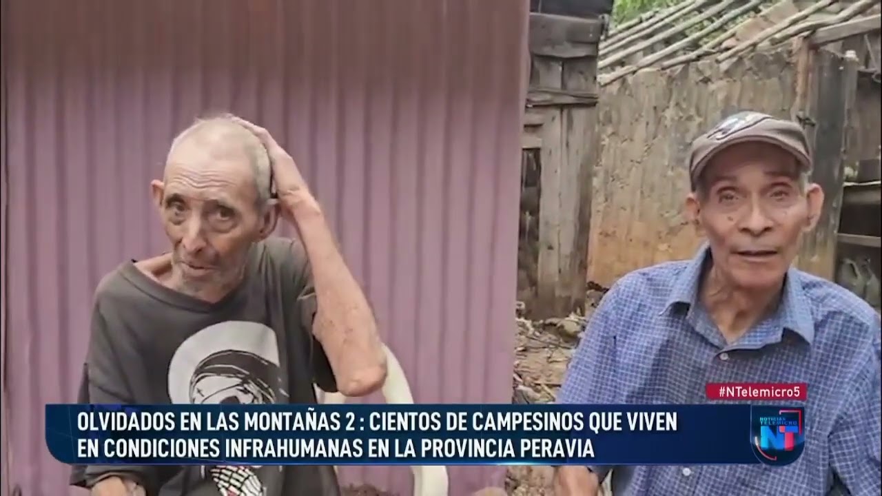 Campesinos en extrema pobreza aseguran llevan más de 60 años sin trasladarse a la ciudad