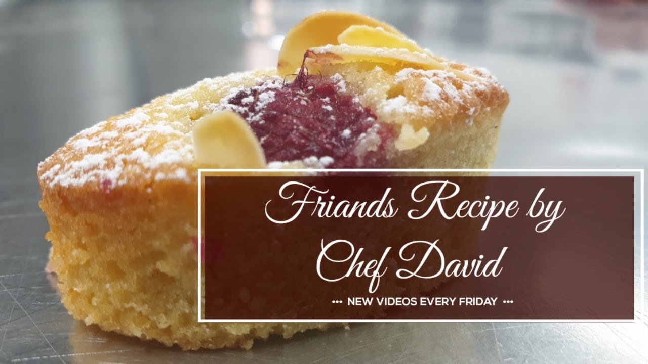 How to make the best friands-Tutotial by chef David-Blueberries & Macadamia nuts-