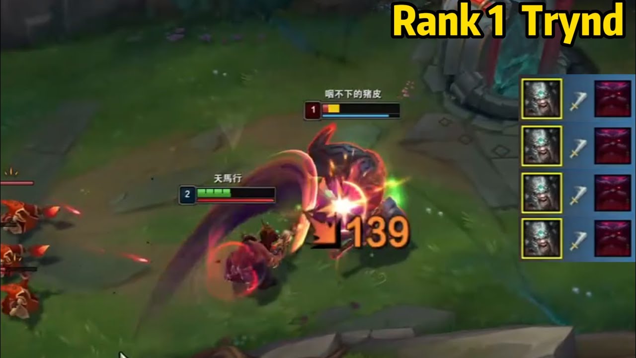 Rank 1 Tryndamere: The Most AGGRESSIVE Tryndamere You'll Ever See!