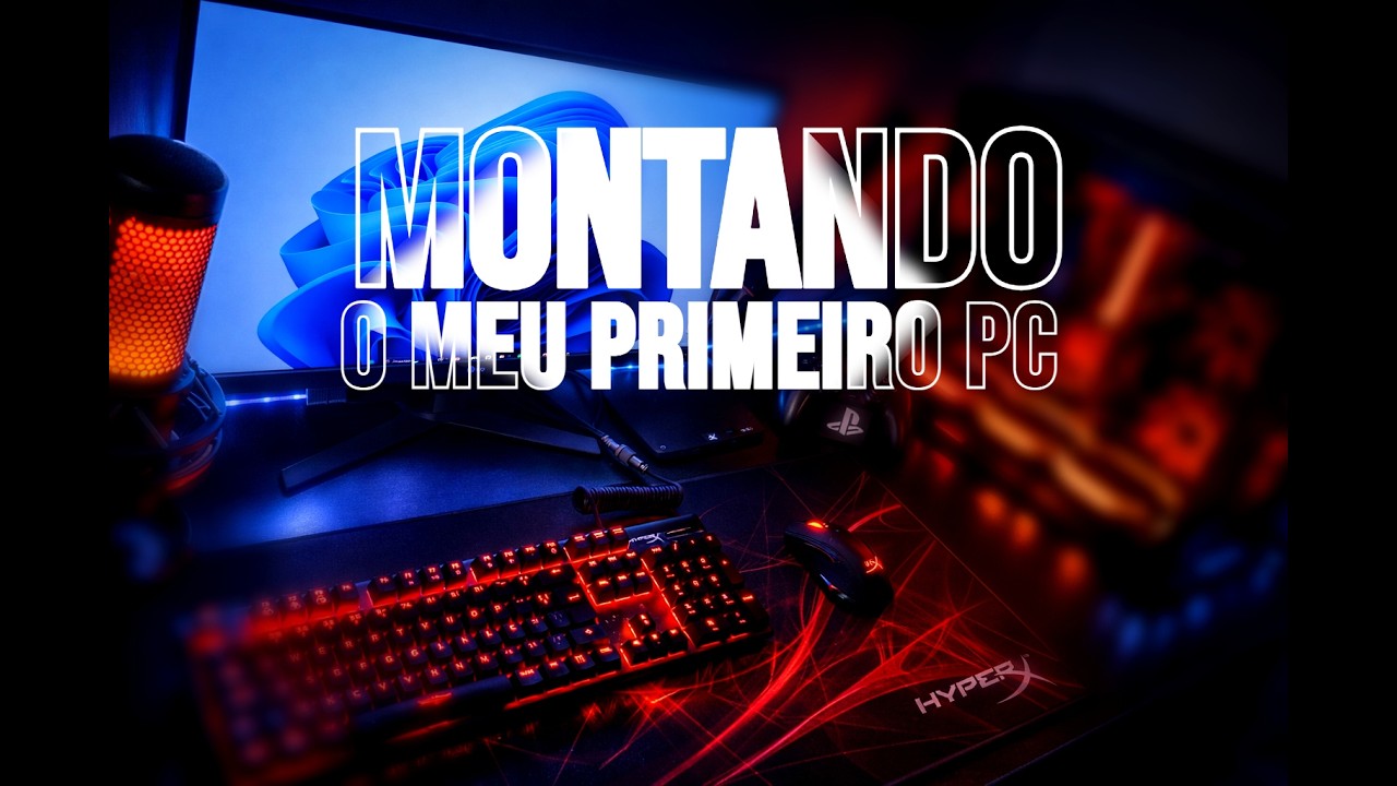 MONTEI MEU PRIMEIRO PC GAMER!!! - SERÁ QUE DEU TUDO CERTO!?