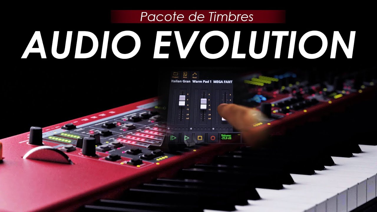AUDIO EVOLUTION + TECLADO, vale a pena? | Review e Pacote de Timbres