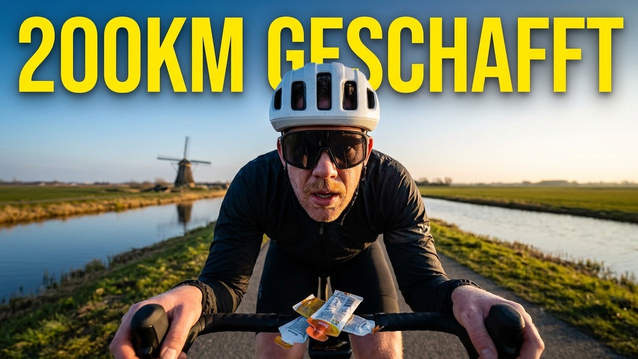 Ich bin 200KM mit dem RENNRAD nach HOLLAND gefahren &ndash; und fast gescheitert!