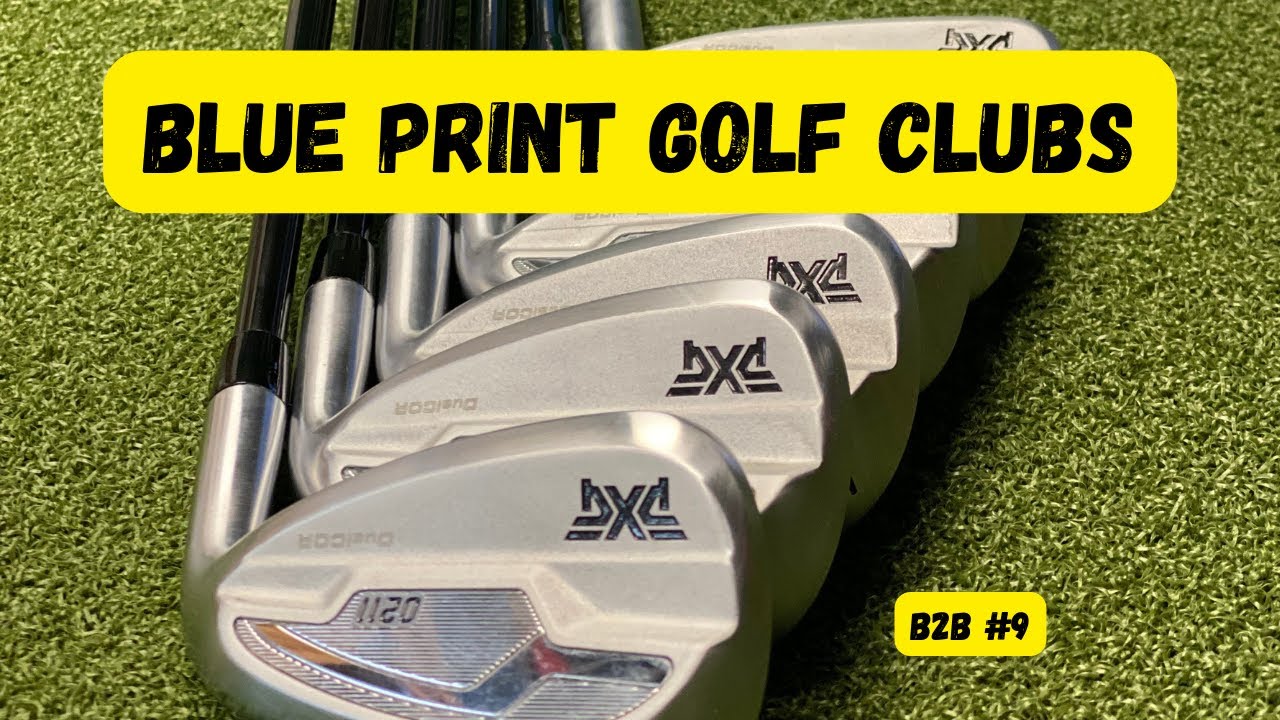 Чертеж клюшки для гольфа, снятие ручки. B2B №9