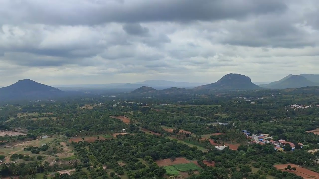 SRS Hill view #ramnagar #srshills #viewpoint #trekking #hiking #bangalore #travelvlog
