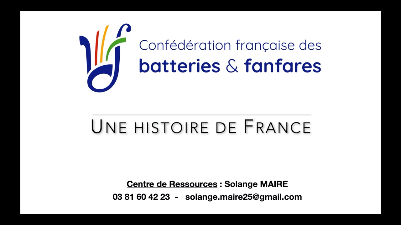 CFBF - DIVISION NATIONALE - Une histoire de France (Julien BERESOWSKI)