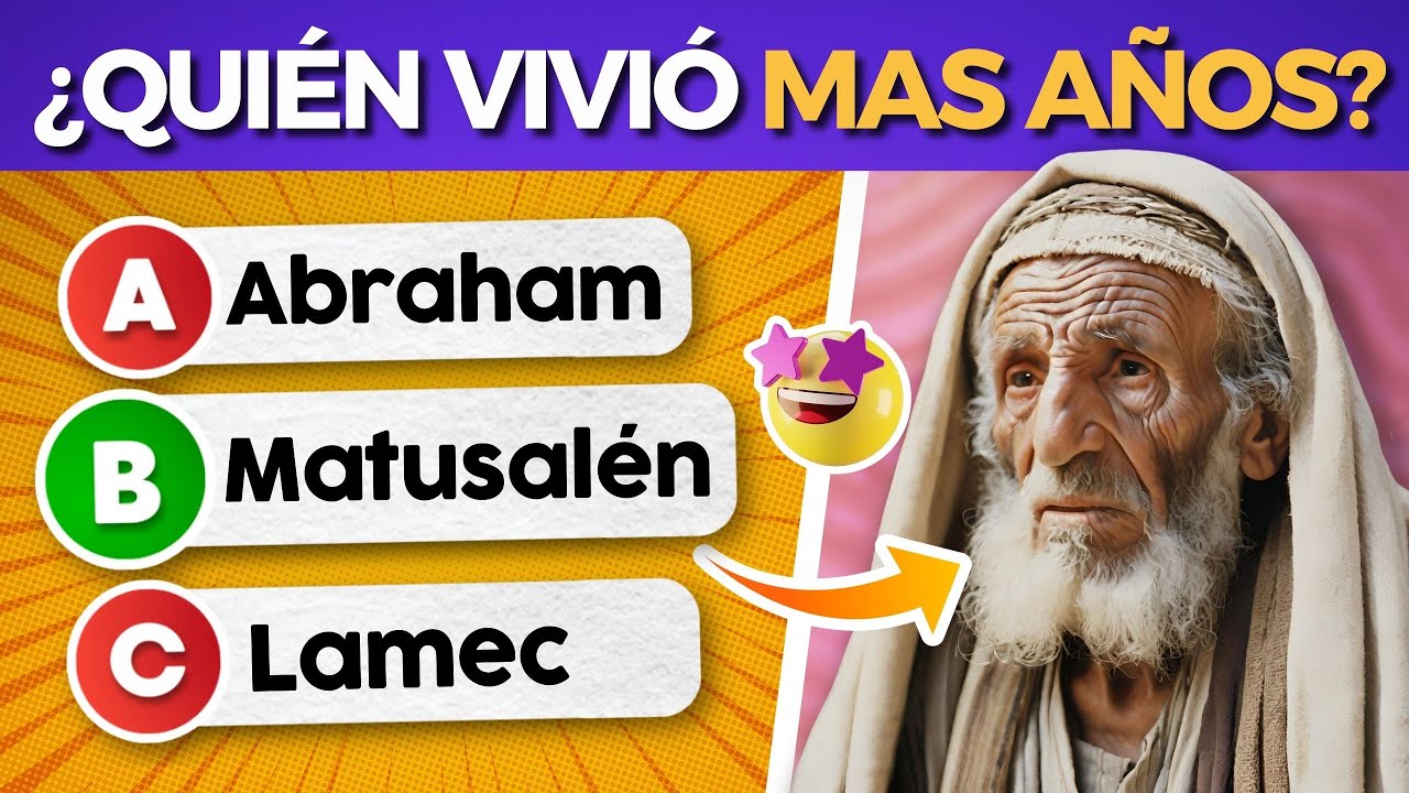 25 PREGUNTAS FACILES DE LA BIBLIA #3👶| TEST BIBLICO