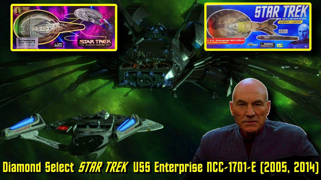 Scottish Trekkie : Review Diamond Select USS-Enterprise-NCC-1701-E First Contact