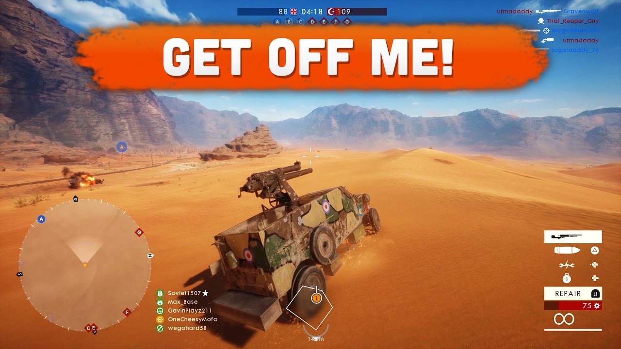 ОТСТАВАЙТЕ ОТ МЕНЯ! - Battlefield 1 | Путь к максимальному рангу #71