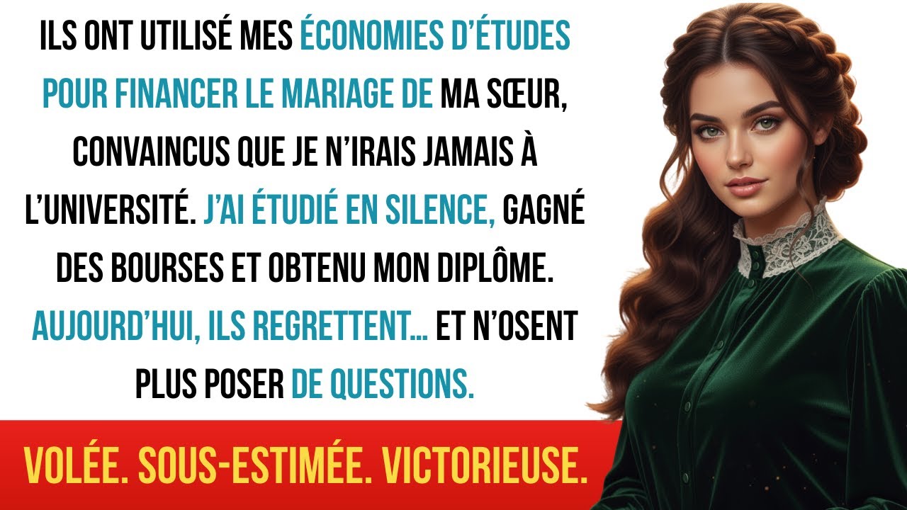 Ils ont dépensé toutes mes études pour un mariage… et j’ai construit en silence la victoire qu’ils