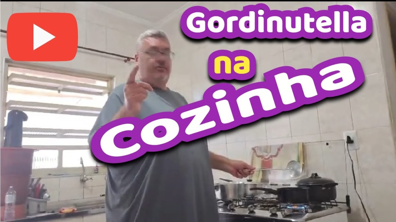 GORDINUTELLA NA COZINHA,  ISSO NÃO VAI DAR CERTO 
