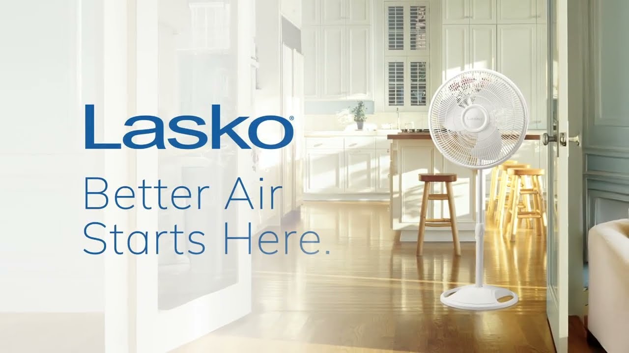 Lasko 16-inch Oscillating Stand Fan
