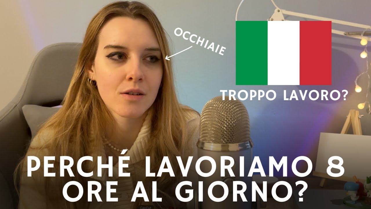 LAVORARE 8 ORE al GIORNO: è troppo? | Economia Pop