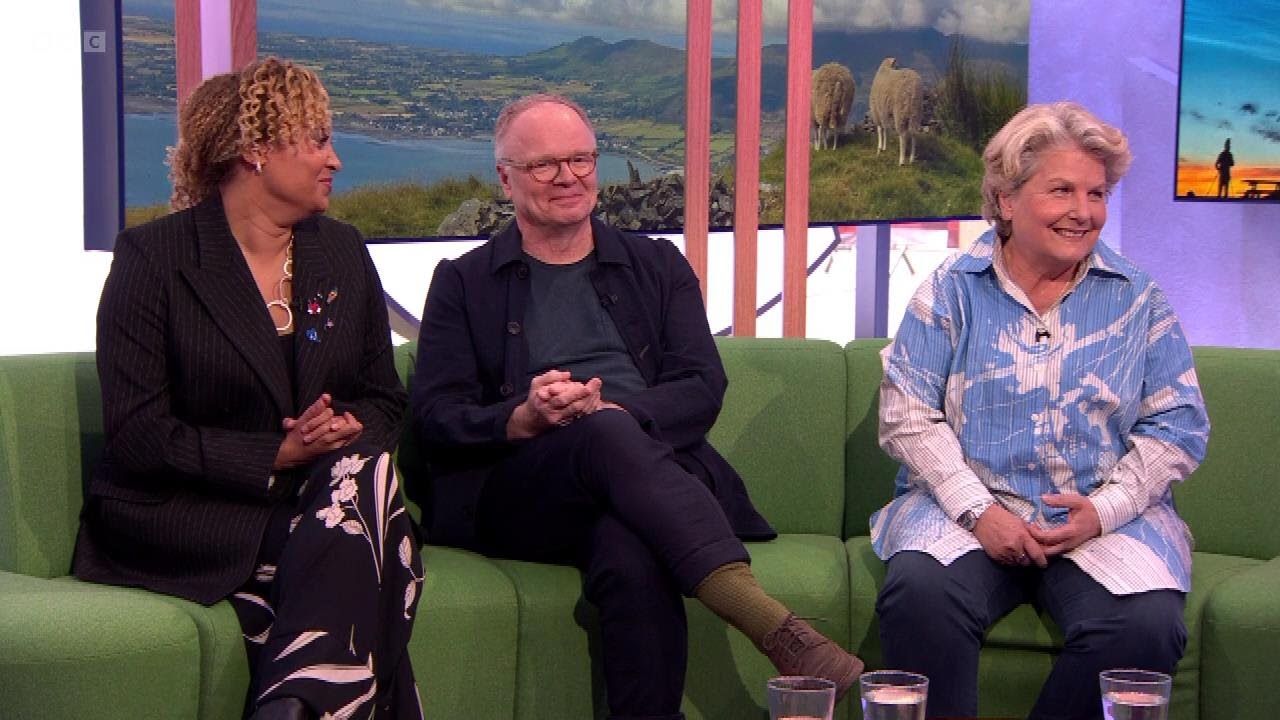 Jason Watkins, Tala Gouveia (McDonald & Dodds Actors), Sandi Toksvig On The One Show [17.07.2024]