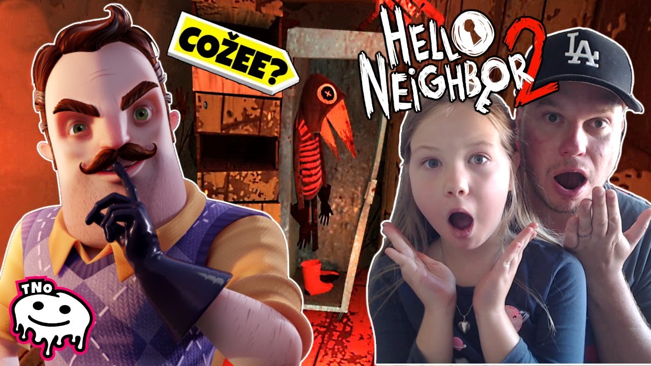 TO JSME NAŠLI NA PŮDĚ U SOUSEDA - Hello Neighbor 2 | Tatínek a Barunka CZ