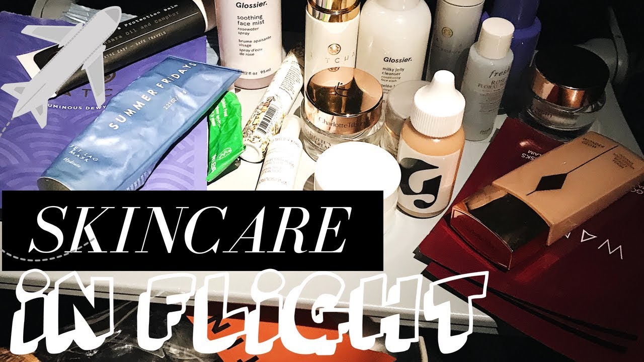 IN-FLIGHT SKINCARE FOR THE GLOWIEST SKIN