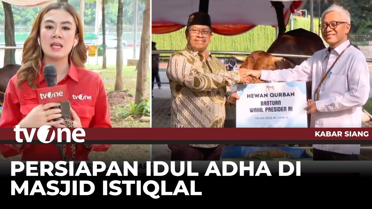 Masjid Istiqlal Terima 50 Sapi Kurban dan 70 Kambing | Kabar Siang tvOne