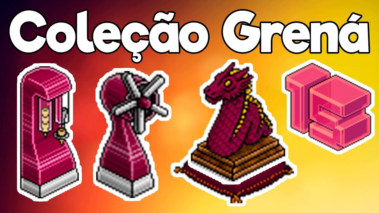 Habbo - Coleção de Raros Grená! ‹ Vivido ›