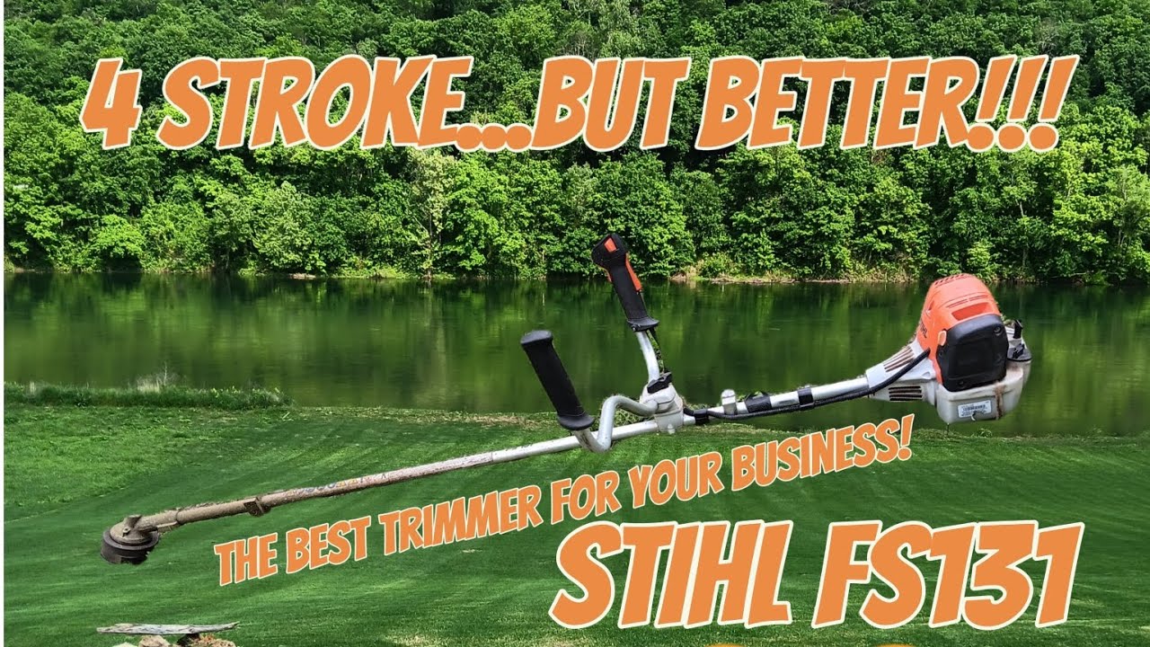 #24 THE BEST TRIMMER FOR YOUR LAWN BUSINESS! (stihl fs131) REVIEW AND EXTREME TEST! #stihl #shorts
