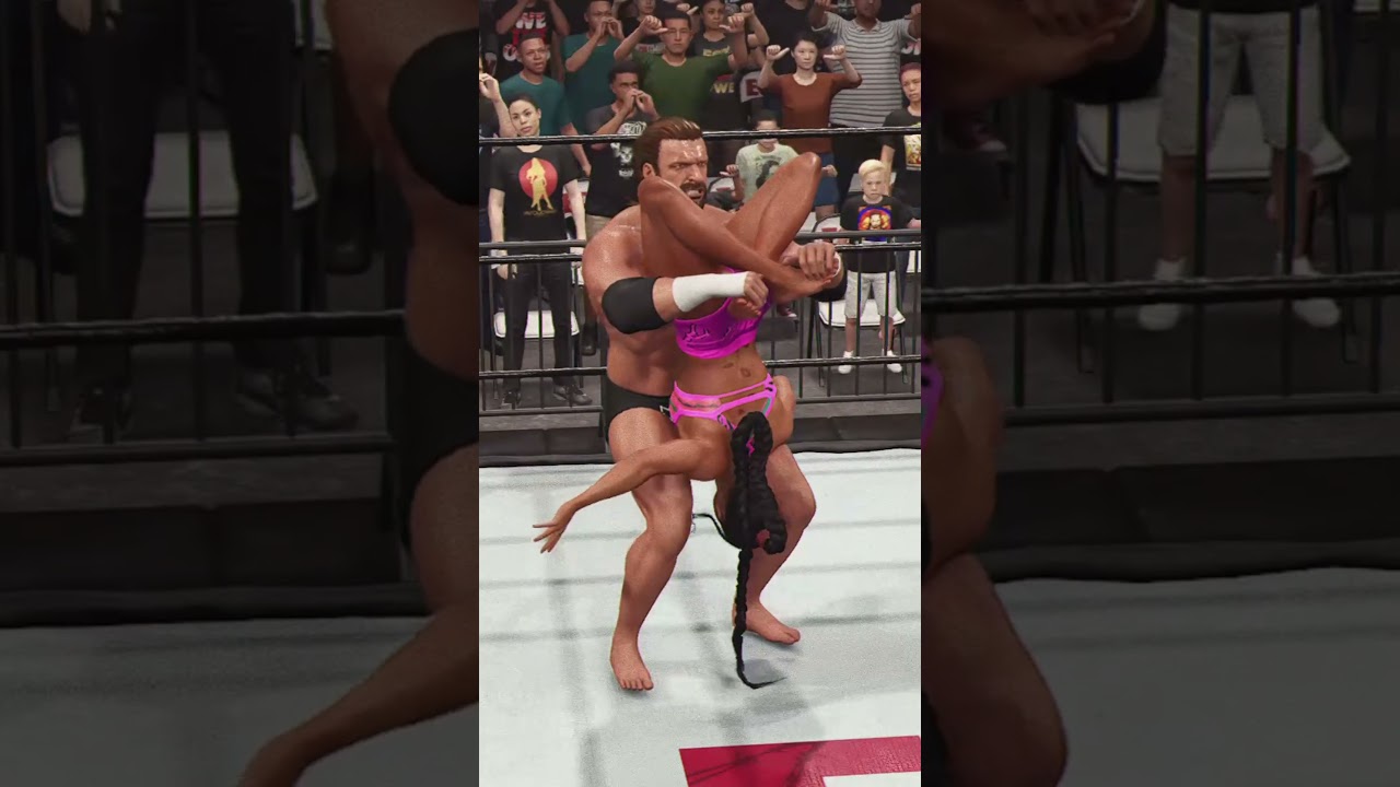 Трипл Эйч шокирует Бьянку Белэр в WWE2k25 #wweraw #wwe2k22