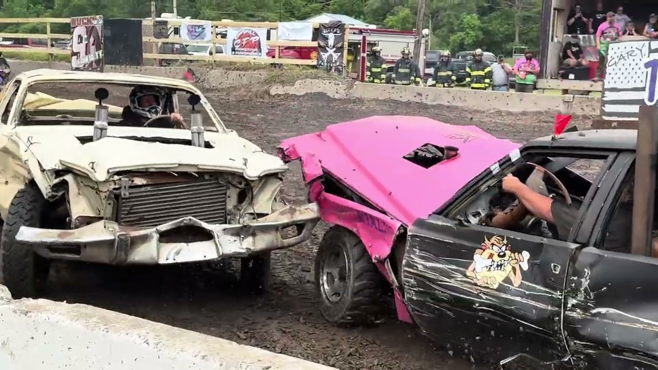 Meltdown Bumper Swap V8 Full Sized Demolition Derby 6-15-25
