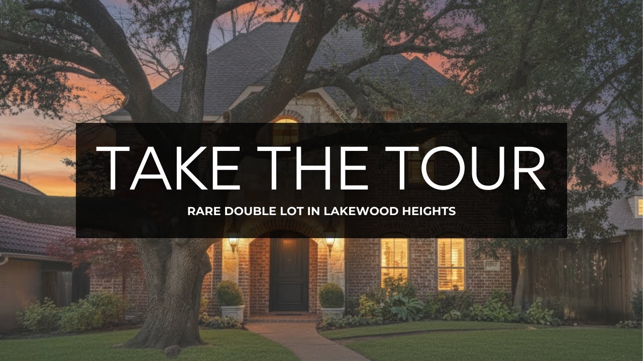 Lakewood Heights Double Lot Near White Rock Lake ⎟ Home Tour