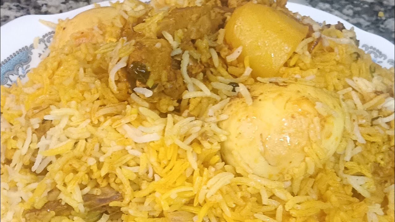 Kolkata biryani 😃🤤